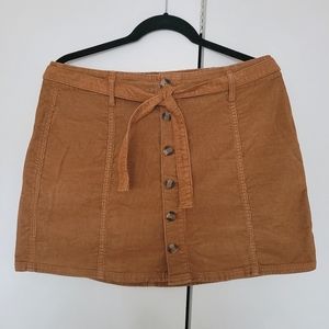 American Eagle Corduroy Mini Skirt